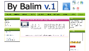ByBalim_v1. Шаблон с зелёными и фиолетовыми заголовками