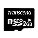  «MicroSD 2GB карта памяти  Transcend TS2GUSDC» = 550 руб.