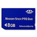  «Memory Stick PRO Duo MagicGate 8GB  карта памяти Transcend» = 1640 руб.