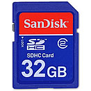  «Sandisk SD SDHC 32GB Class 2 карта памяти » = 2690 руб.