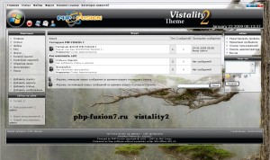 vistality2. Красивый бело-серый дизайн сайта