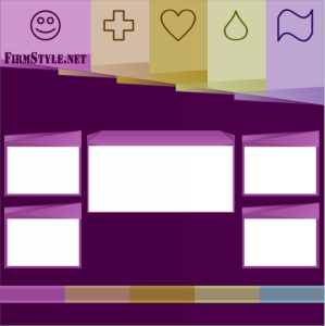 Дизайн сайта №8-фиолетовый-{5} «Лесенка»