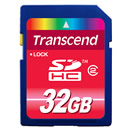  «SD SDHC 32GB класс 2 карта памяти  TS32GSDHC2» = 1800 руб.